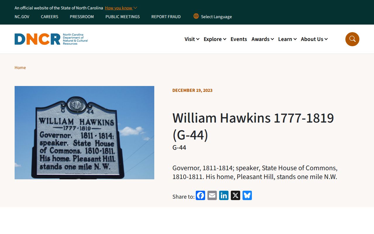Middleburg historical-marker context near US 1 and 158, not a court record source